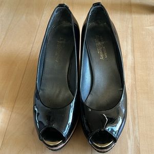 Wedges Patent Leather